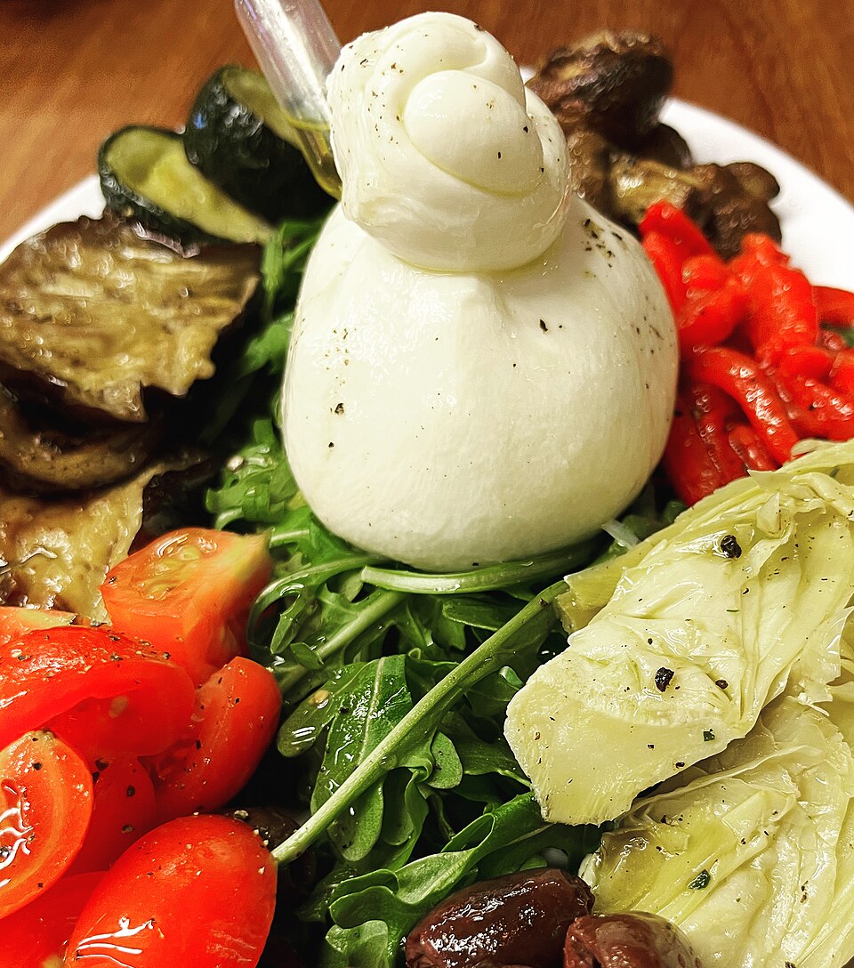 Burrata del Caseificio Palazzo